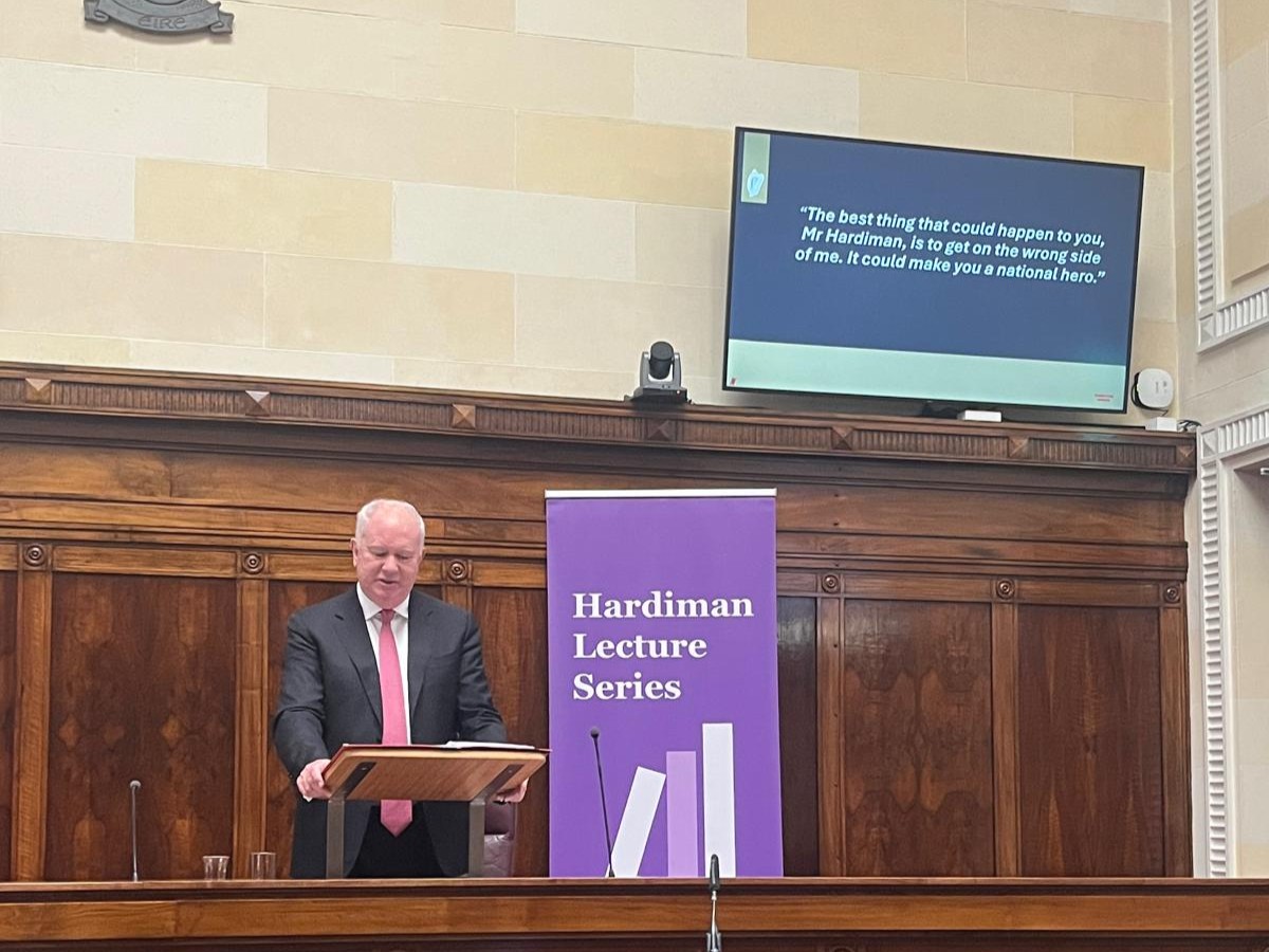 OMoore J Hardiman Lecture